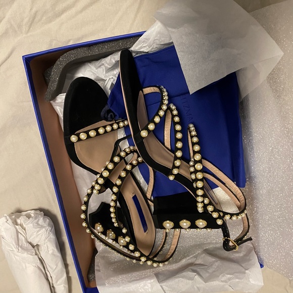 BNIB Stuart Weitzman PERIDOT size 9 sandals - Picture 2 of 4